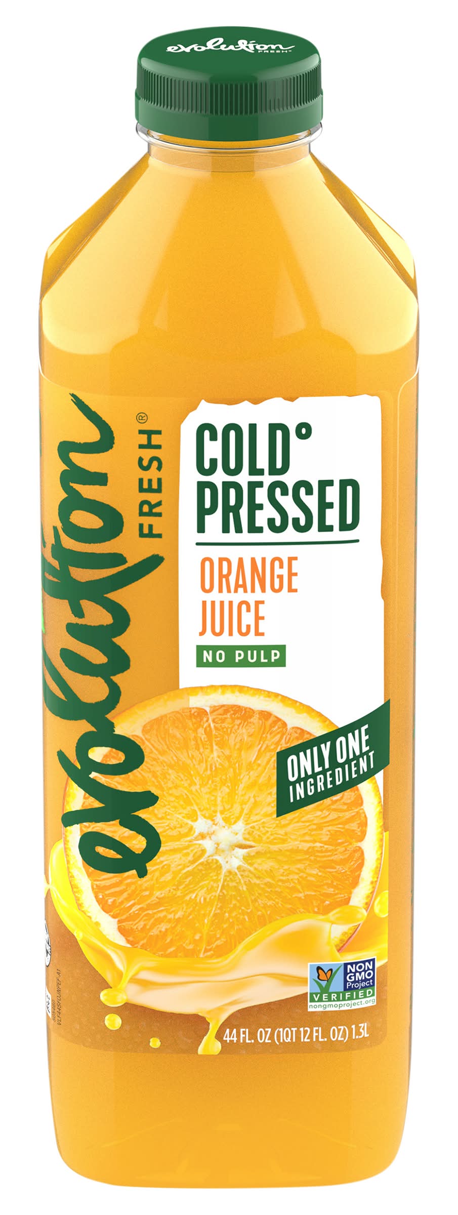 Evolution Fresh Cold Pressed No Pulp Juice, Orange (44 fl oz)