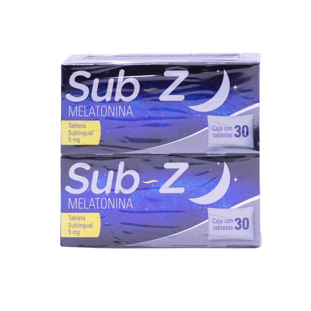 Medix sub z melatonina tabletas 5 mg (30 un)
