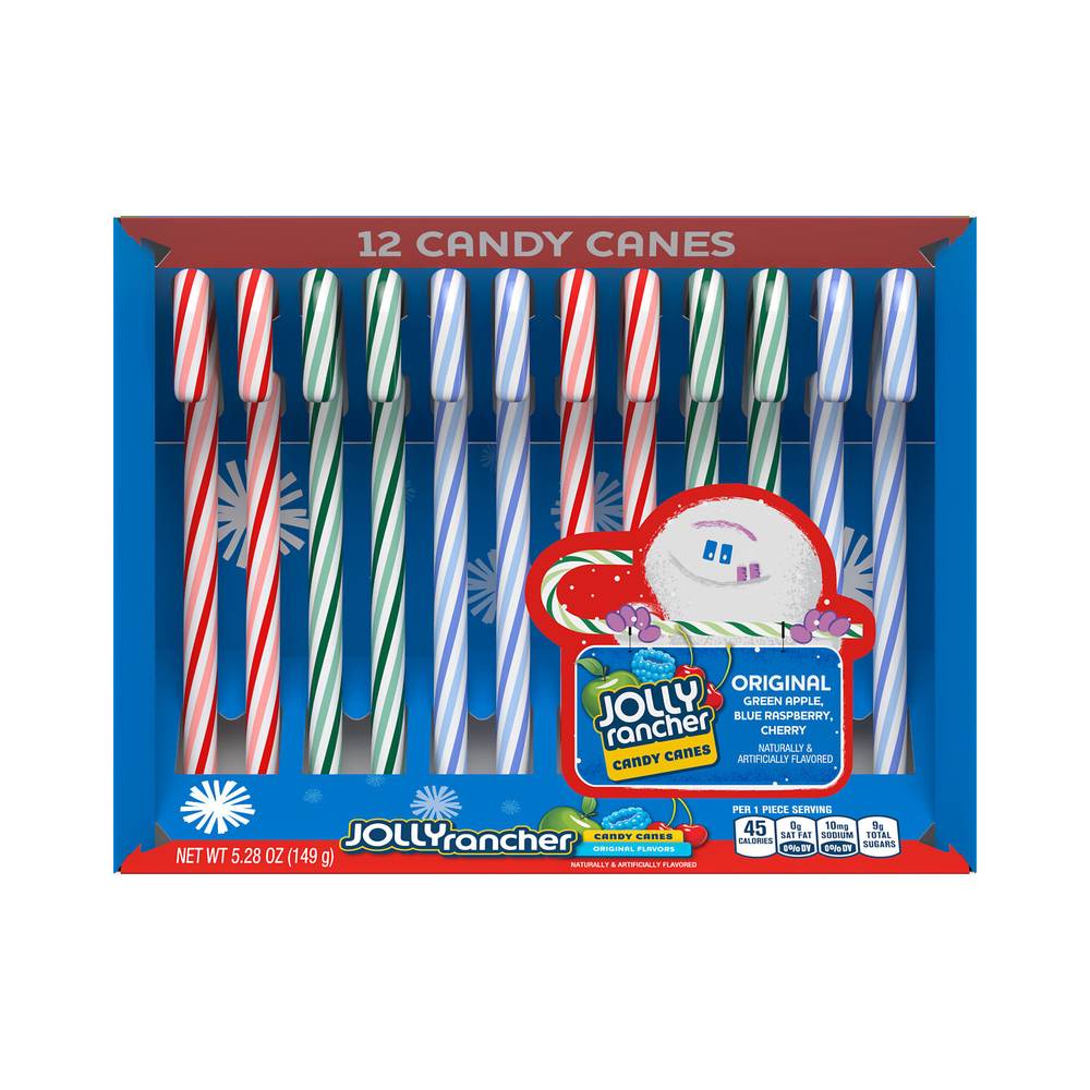 Jolly Rancher Original Candy Canes (5.3 oz)