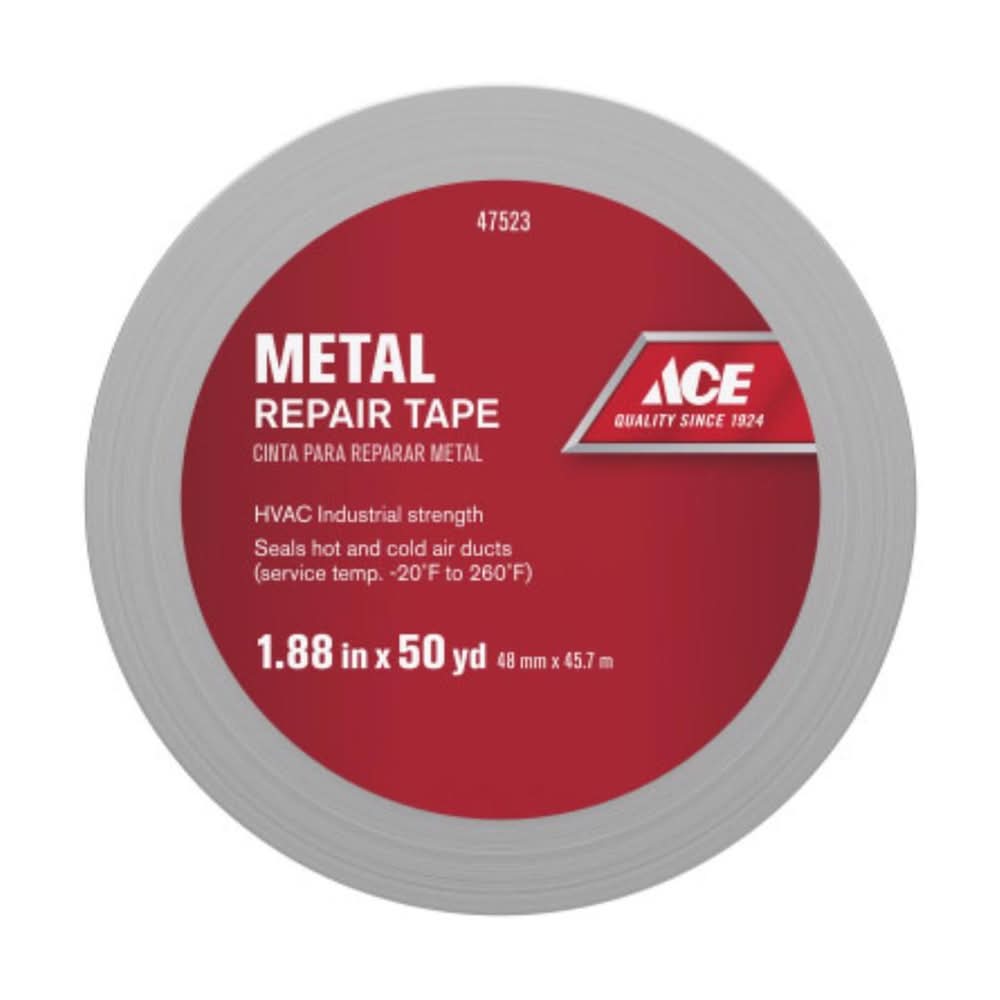ACE 1.88 In. W X 50 Yd L Silver Metal Repair Tape