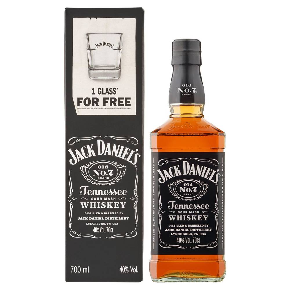 JACK DANIEL''S Whiskey Tennessee 70 cl