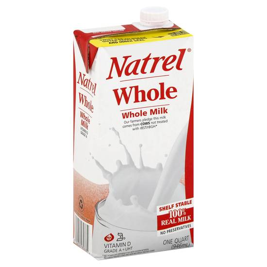 Natrel Whole Milk (1 quart)