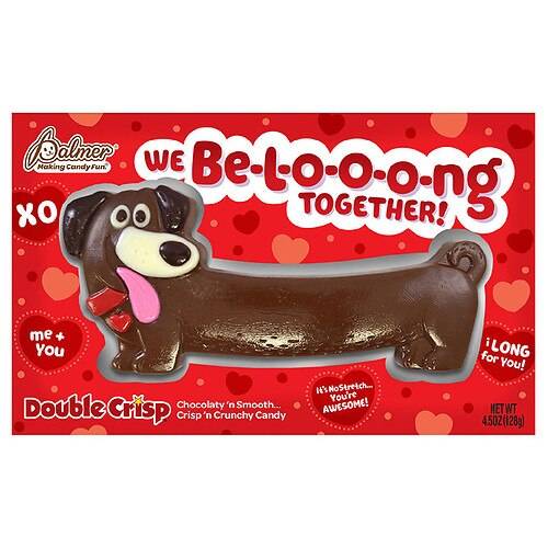 Order R.M. Palmer Valentine's We Belooong Together Candy Dog - 4.5 oz food online from Walgreens store, Maywood on bringmethat.com