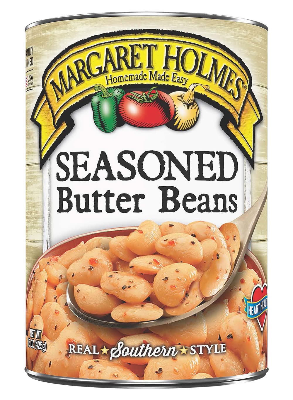 Margaret Holmes Seasoned Butter Beans (15 oz)