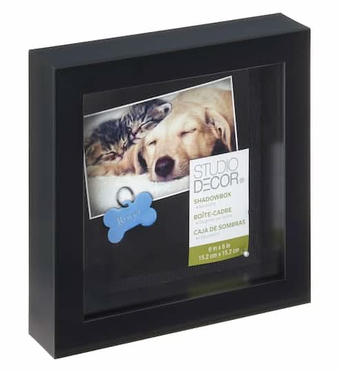 Studio Décor Mini Shadow Box, Black