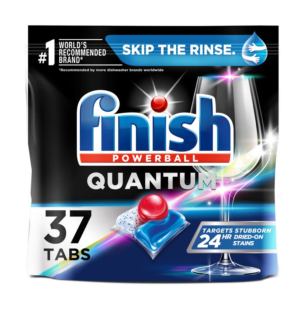 Finish Quantum Powerball Dishwasher Detergent Tabs (16.3 oz, 37 ct)