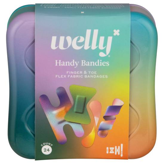 Welly Handy Bandies Finger & Toe Flexible Fabric Bandages (assorted)