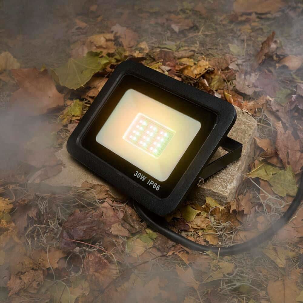 Home Accents Holiday 30-Watt Multi-Colored Led Floodlight