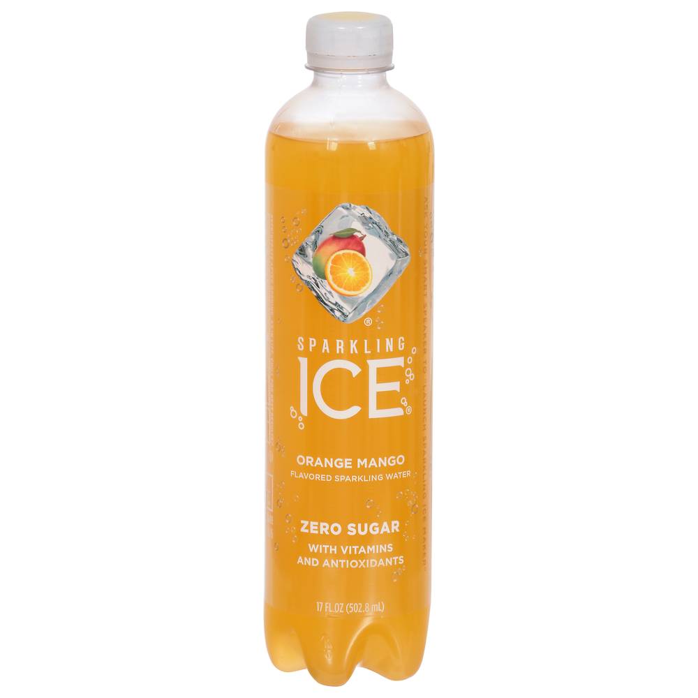 Sparkling Ice Spiked Orange Mango Zero Sugar Sparkling Water (17 fl oz)