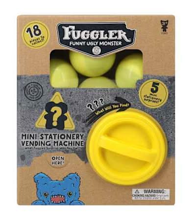 Fuggler™ Mini Stationery Vending Machine Set (Styles May Vary)