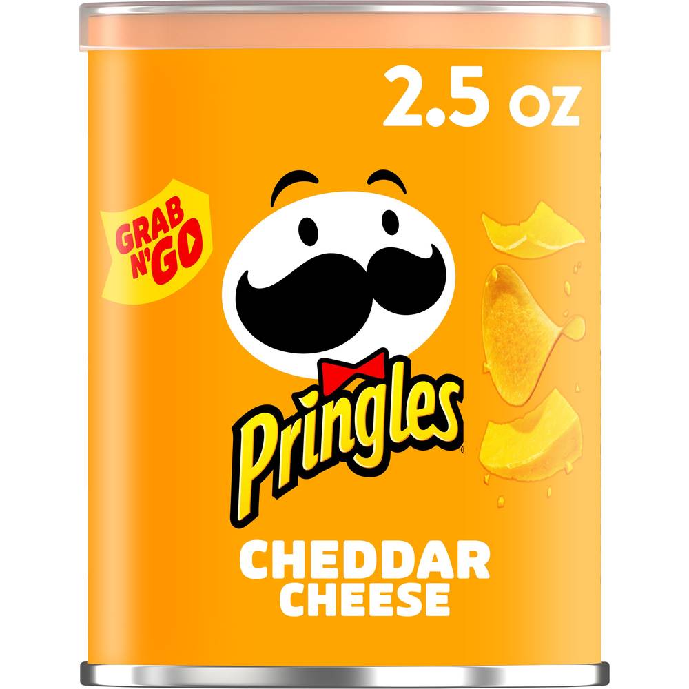 Pringles Potato Crisps, Cheddar Cheese - 2.5 oz