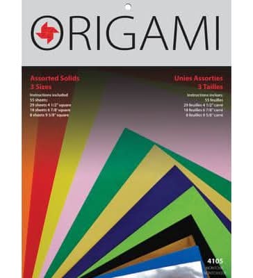 Yasutomo Origami Papers, Assorted Solids (55 ct)