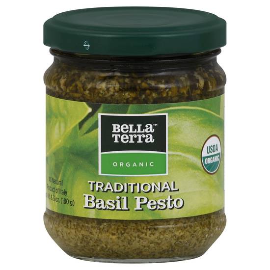 Bella Terra Organic Traditional Basil Pesto