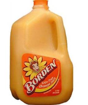 Bordon - Orange Juice Concentrate - 1 Gal