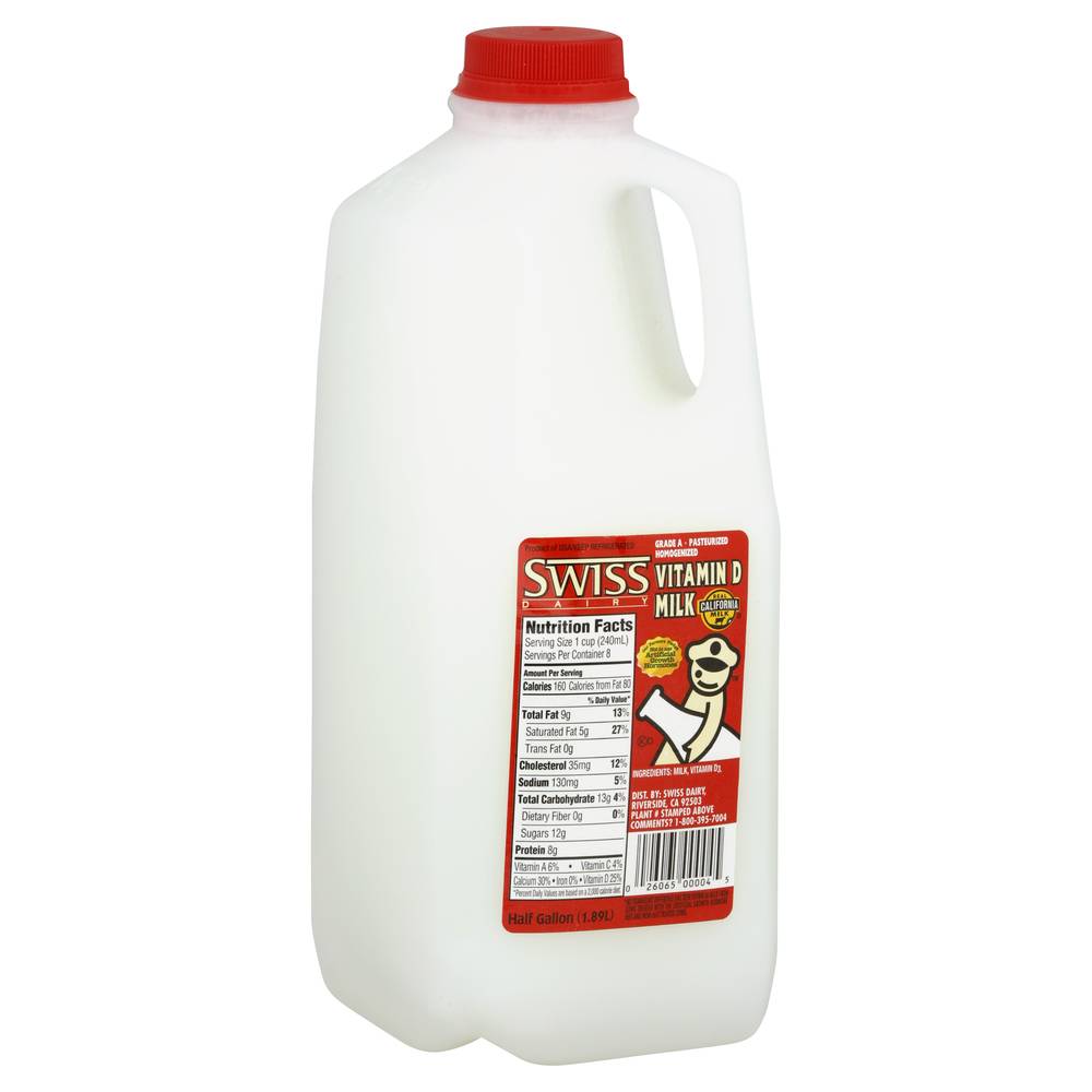 Swiss Dairy Vitamin D Milk (1.89 L)