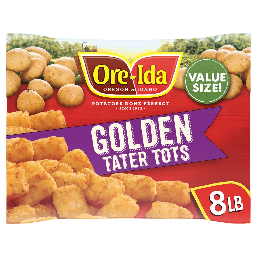 Ore-Ida Golden Tater Tots (7.98 lbs)