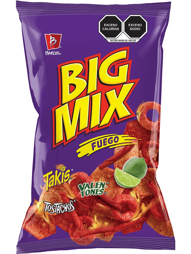 Barcel · Big mix botanas surtidas, chile-limón (185 g)