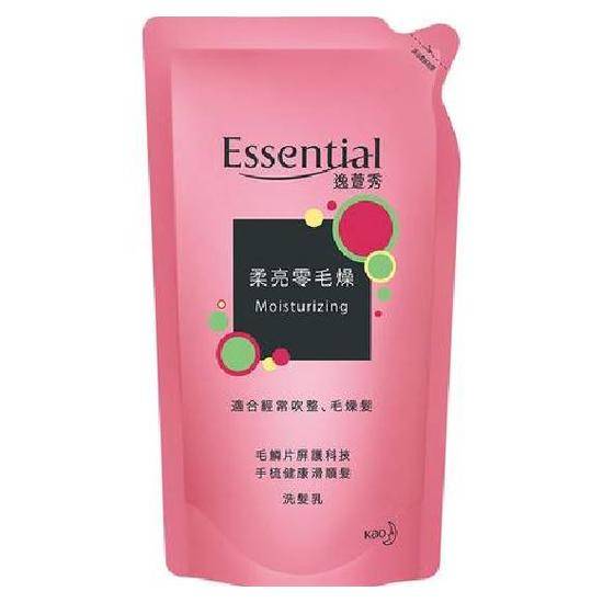 逸萱秀柔亮零毛燥洗髮乳補充包550ml