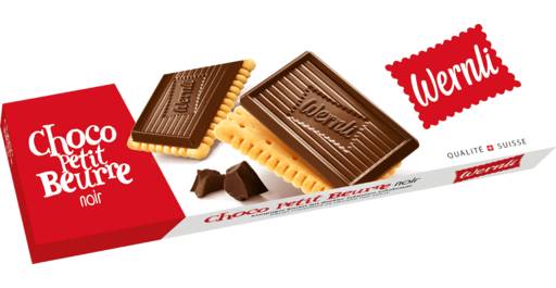 Wernli Chocolate Petit Beurre Noir 125g