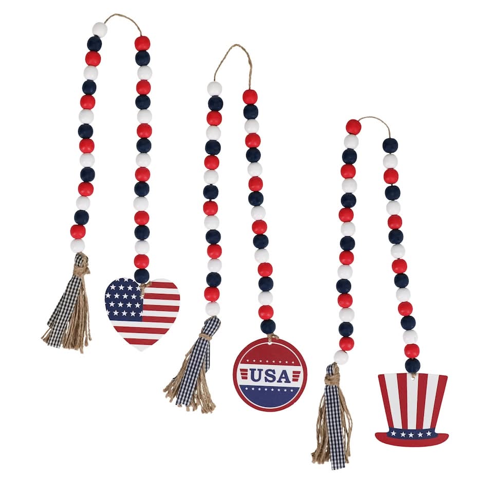 Patriotic Beads Garlands