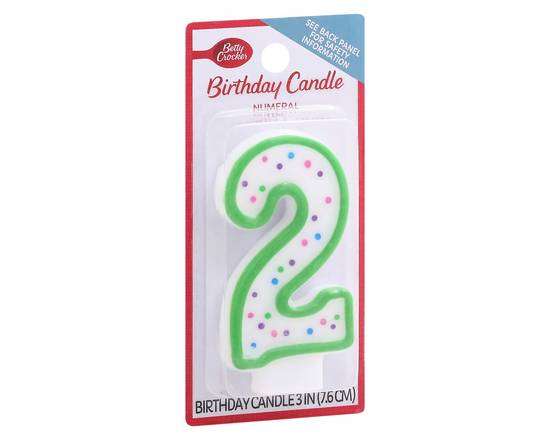 Betty Crocker · #2 Birthday Candle (1 ct)
