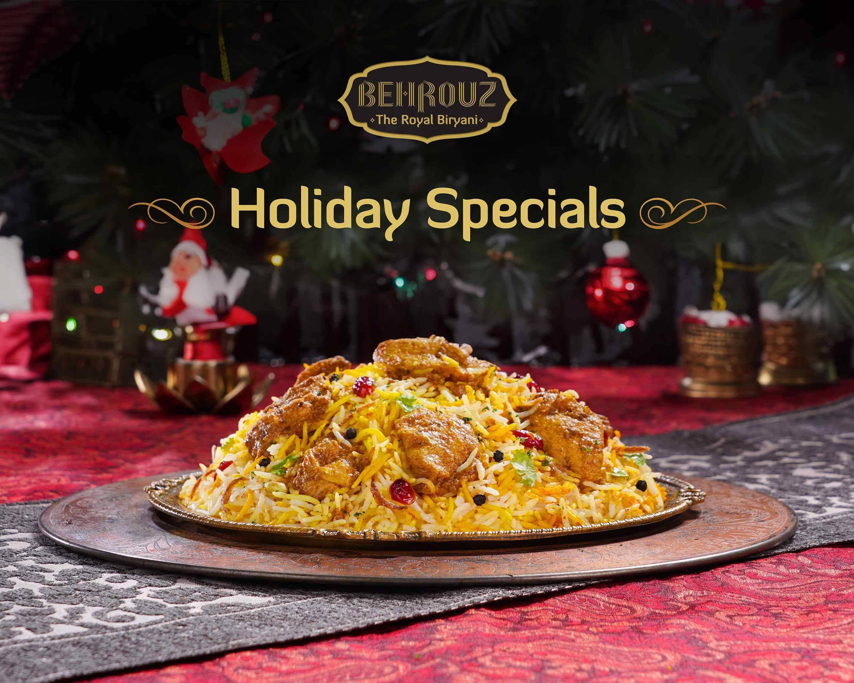 Behrouz biryani menu sales