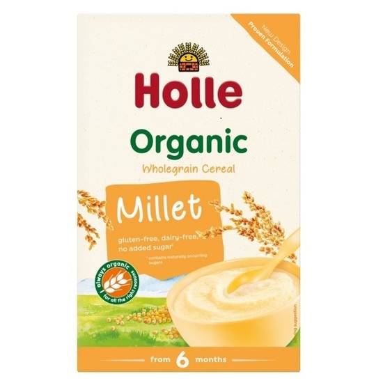 Holle Organic Wholegrain Cereal Millet (250 g)