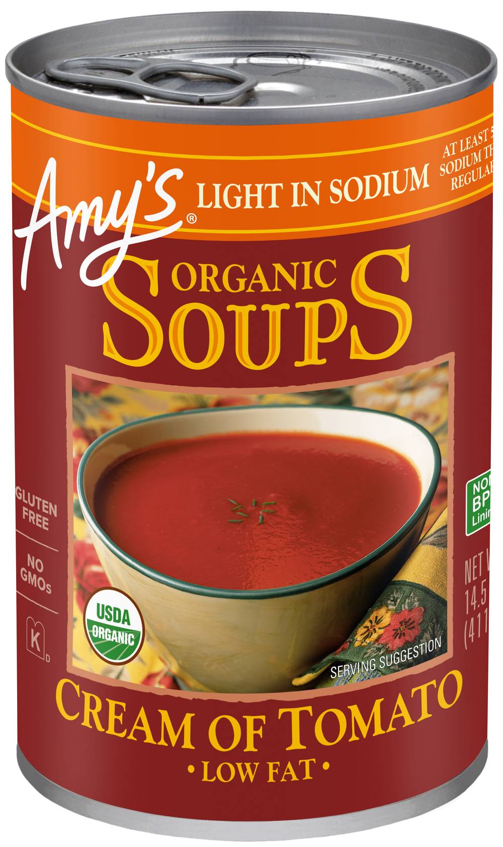 Amy's Organic Light in Sodium Cream Of Tomato Soup