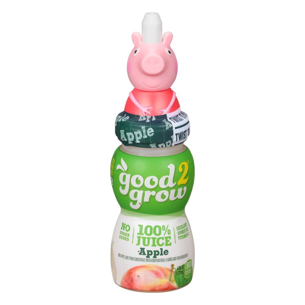 good2grow 100% Juice, Apple (6 fl oz)