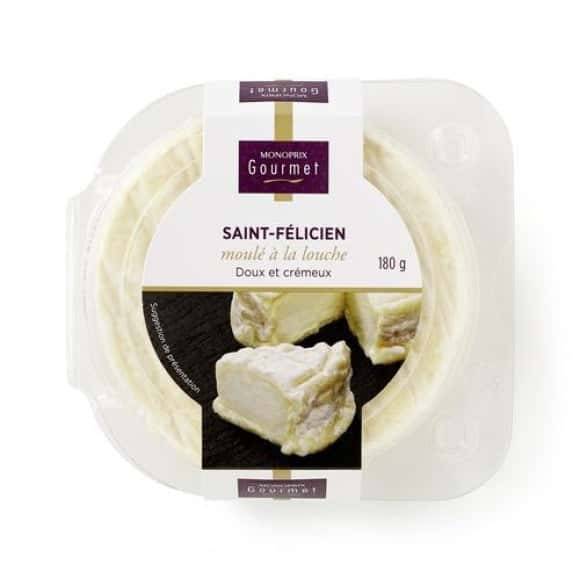 Monoprix Gourmet Saint-Félicien Moulé À La Louche Le Fromage De 180G