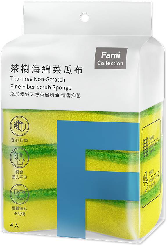茶樹海綿菜瓜布