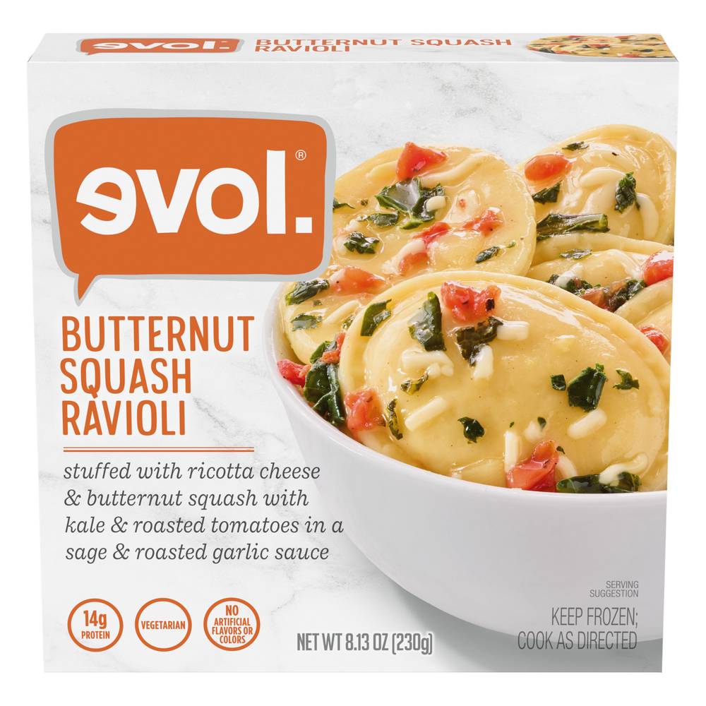 Evol. Butternut Squash & Sage Ravioli