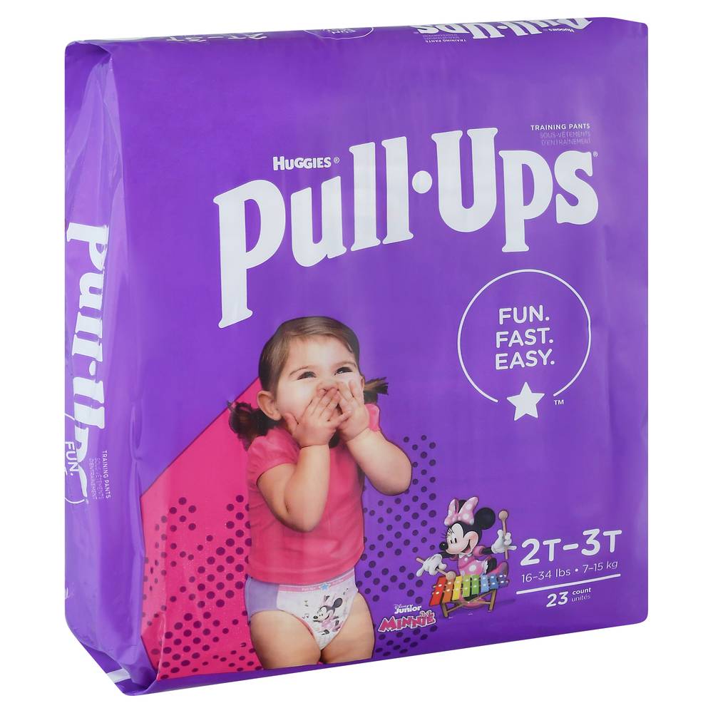 Huggies Pull Ups Disney Junior Minnie Training Pants 2t-3t (23 ct)