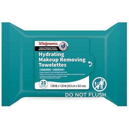 Walgreens Hydrating Makeup Removing Towelettes (25 ct)