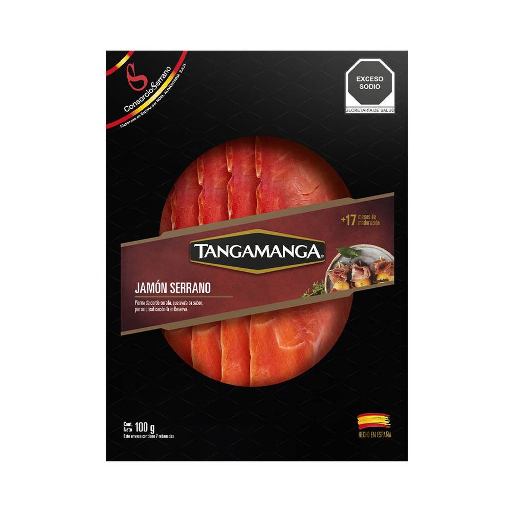 Tangamanga jamón serrano (100 g)