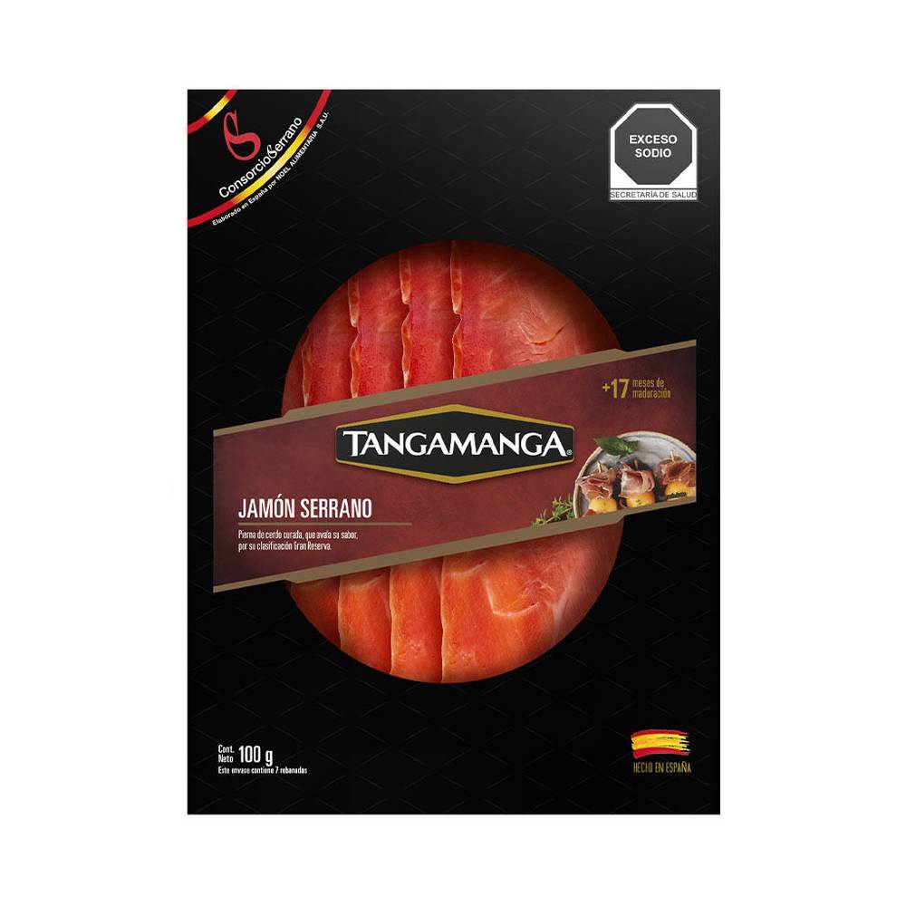 Tangamanga · Jamón serrano (100 g)