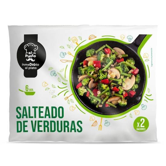 Salteado de verduras Al Punto bolsa 450 g