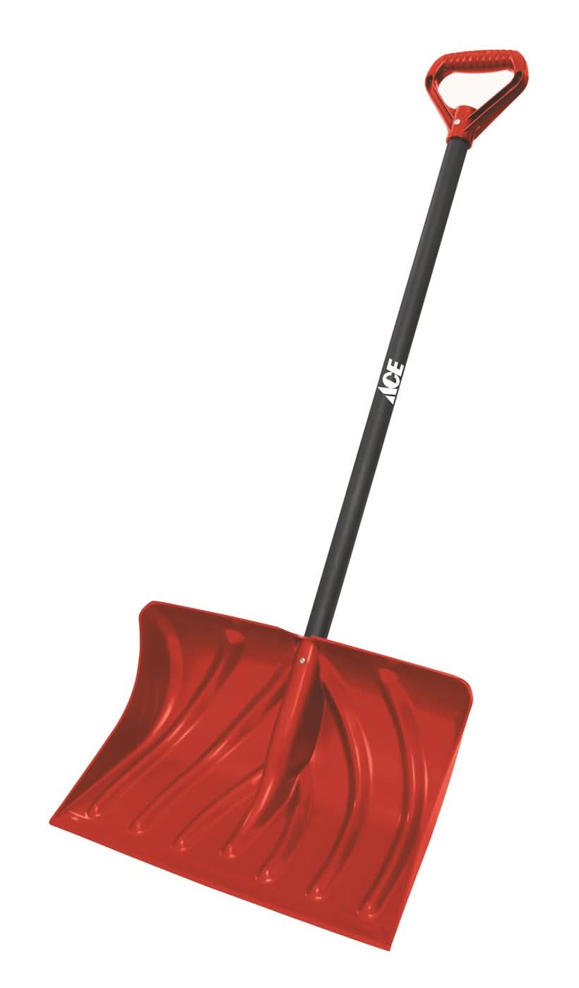 Suncast 20 In. W X 51 In. L Poly Snow Shovel