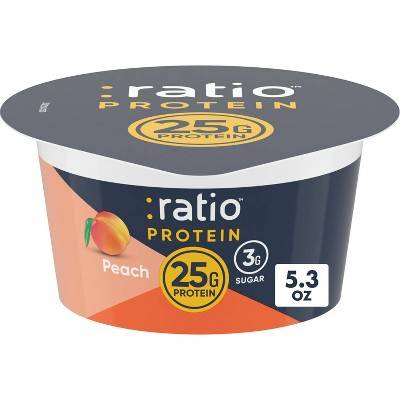 :ratio Protein Peach Yogurt - 5.3oz