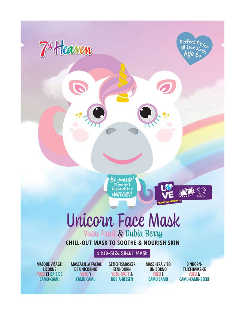 7 Heaven Face Mask Unicorn Yuzu Fruit & Dubia Berr