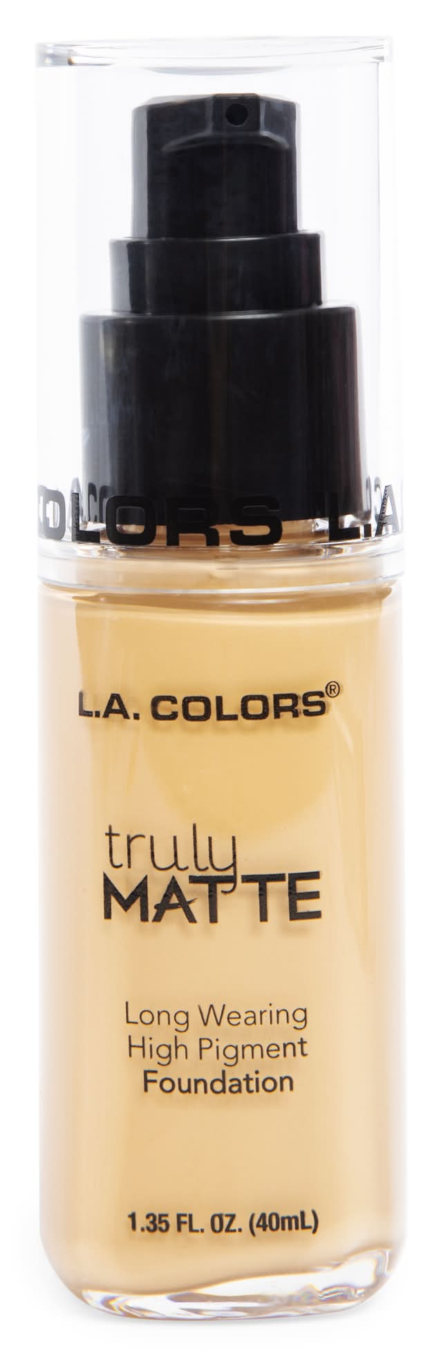 L.A. Colors® Truly Matte Liquid Foundation - Golden Beige