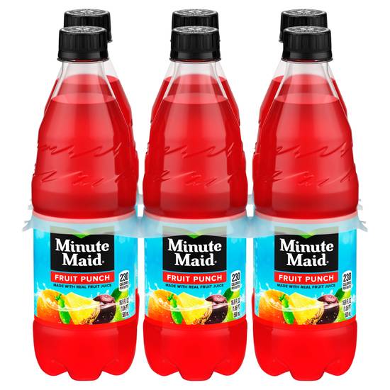Minute Maid Fruit Punch Juice (6 pack, 16.9 fl oz)