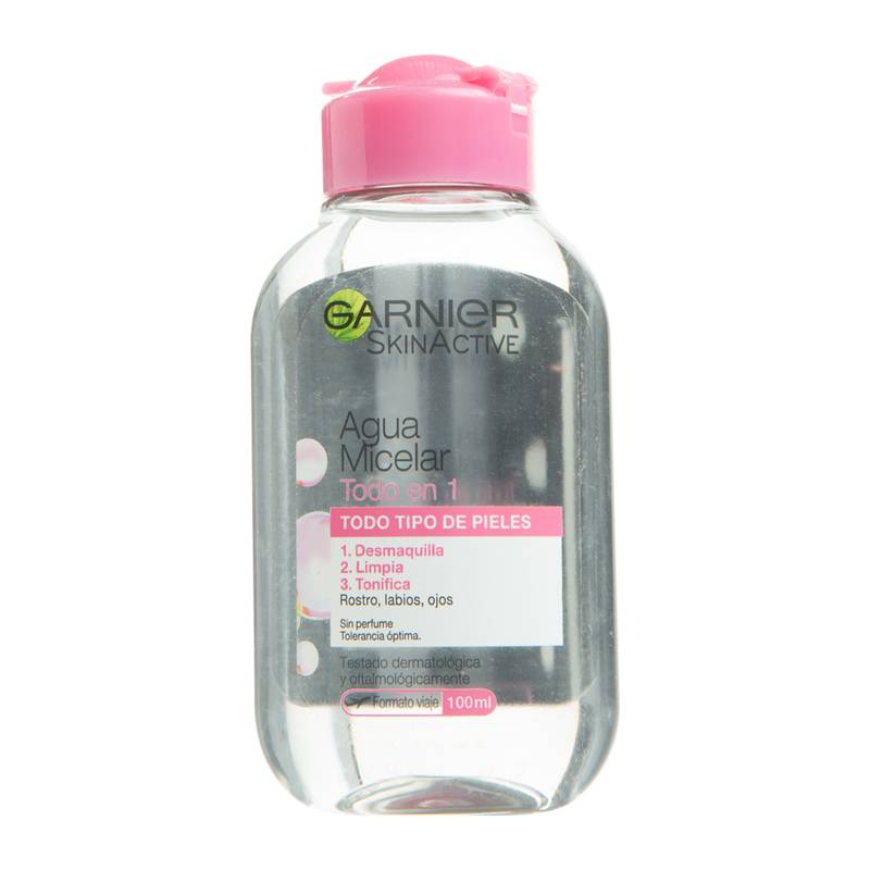 Garnier agua micelar para todo tipo de piel y piel sensible (botella 100 ml)