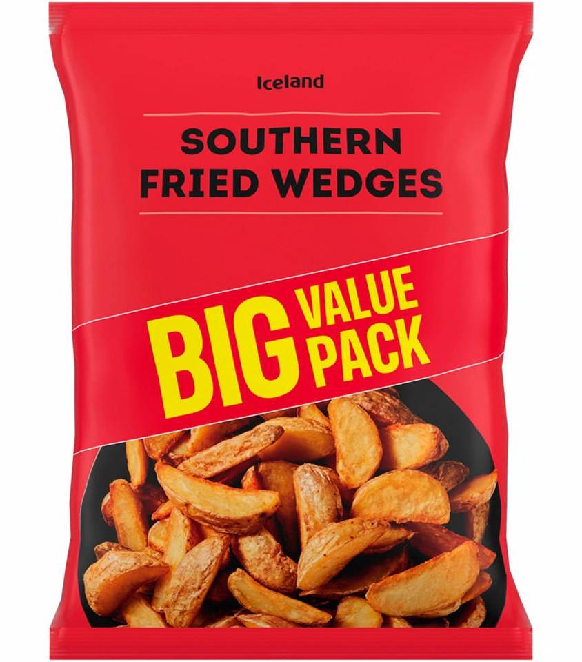 Iceland Southern Fried Wedges (1kg)
