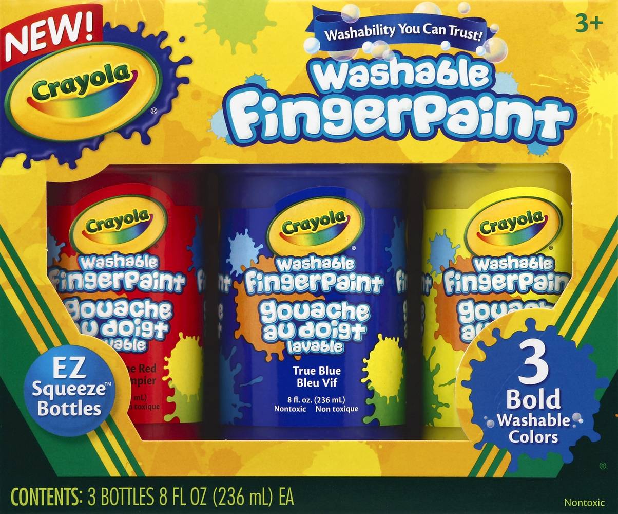 Crayola Washable Fingerpaint (8.3 oz)