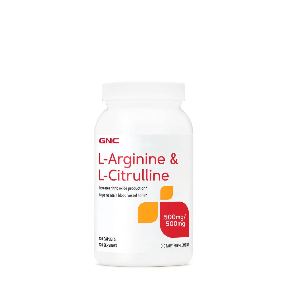 Gnc L-Arginine & L-Citrulline Dietary Supplements