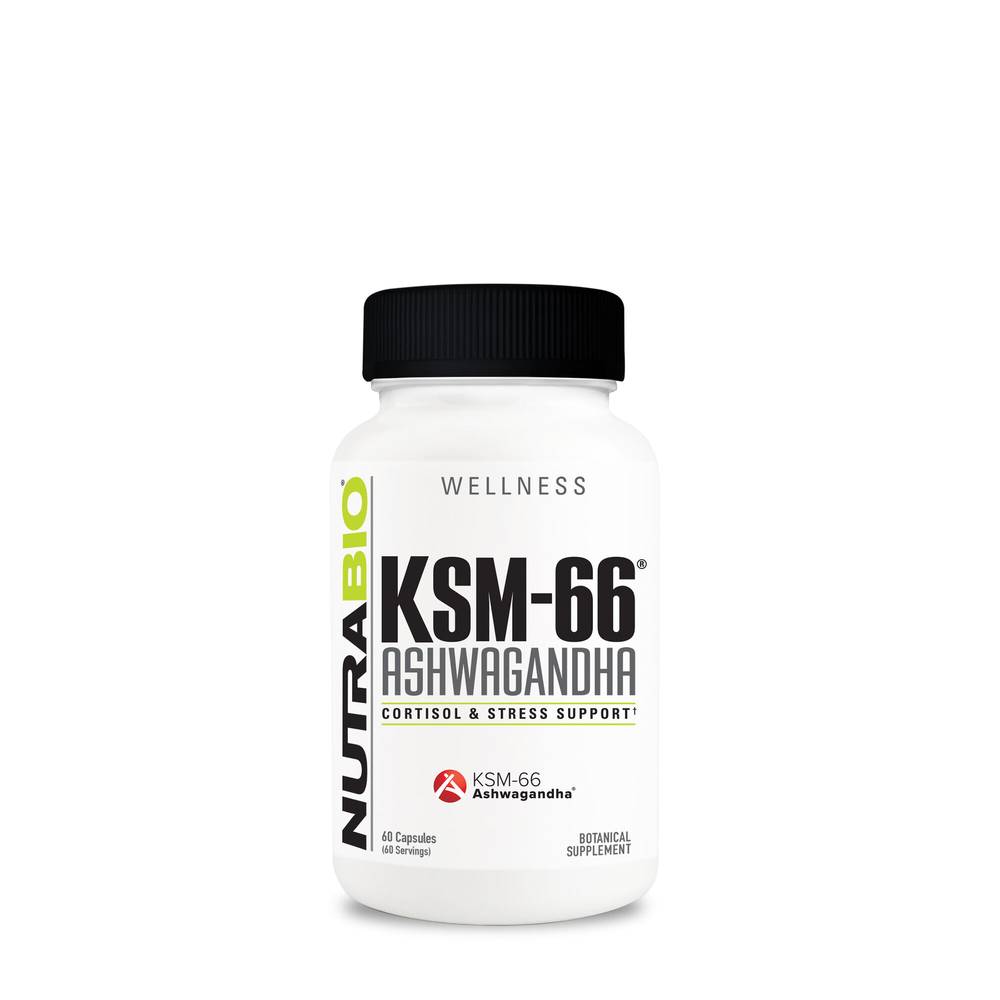 KSM-66 Ashwagandha - 60 Capsules (60 Servings)