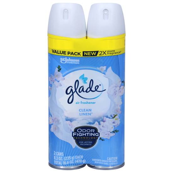 Glade Odor Fighting Clean Linen Air Freshener Value pack