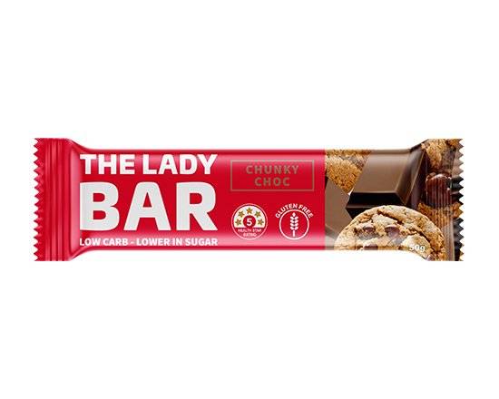 The Lady Bar Chunky Choc 50g