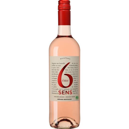 IGP Pays d'OC BIO, vin rosé Gerard bertrand 75cl